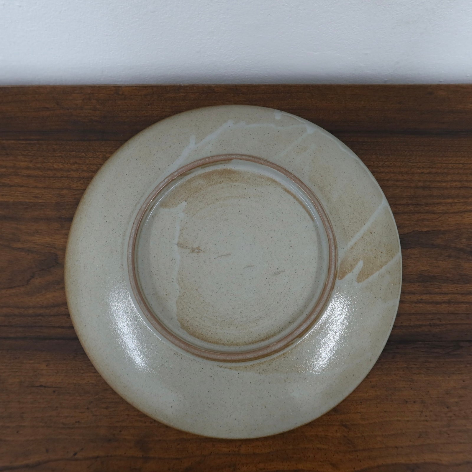 Korean Guiyal Buncheong Ceramic Moon Plate, 3 Sizes