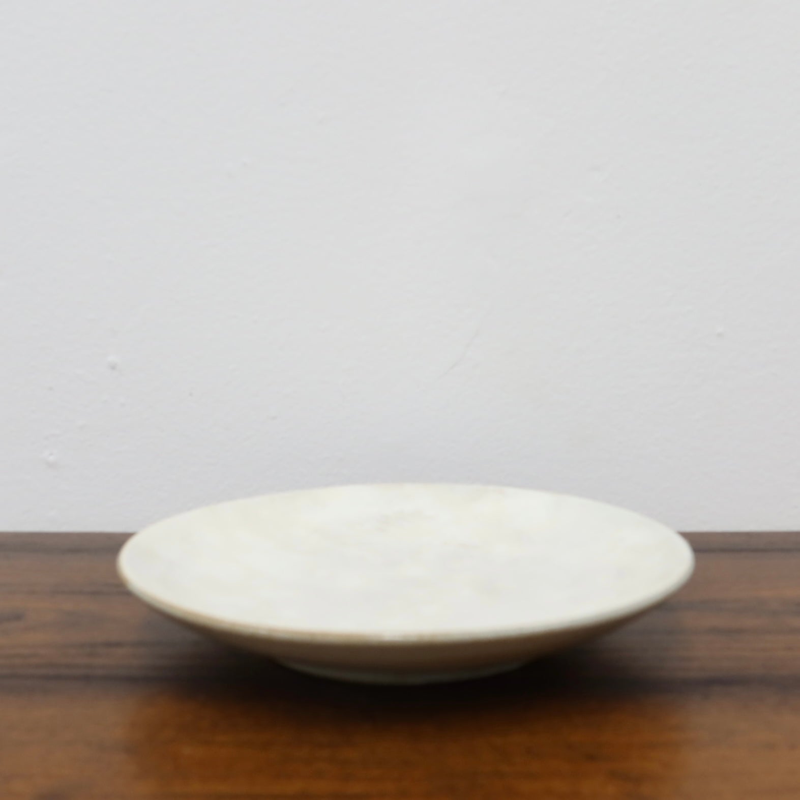 Korean Guiyal Buncheong Ceramic Moon Plate, 3 Sizes