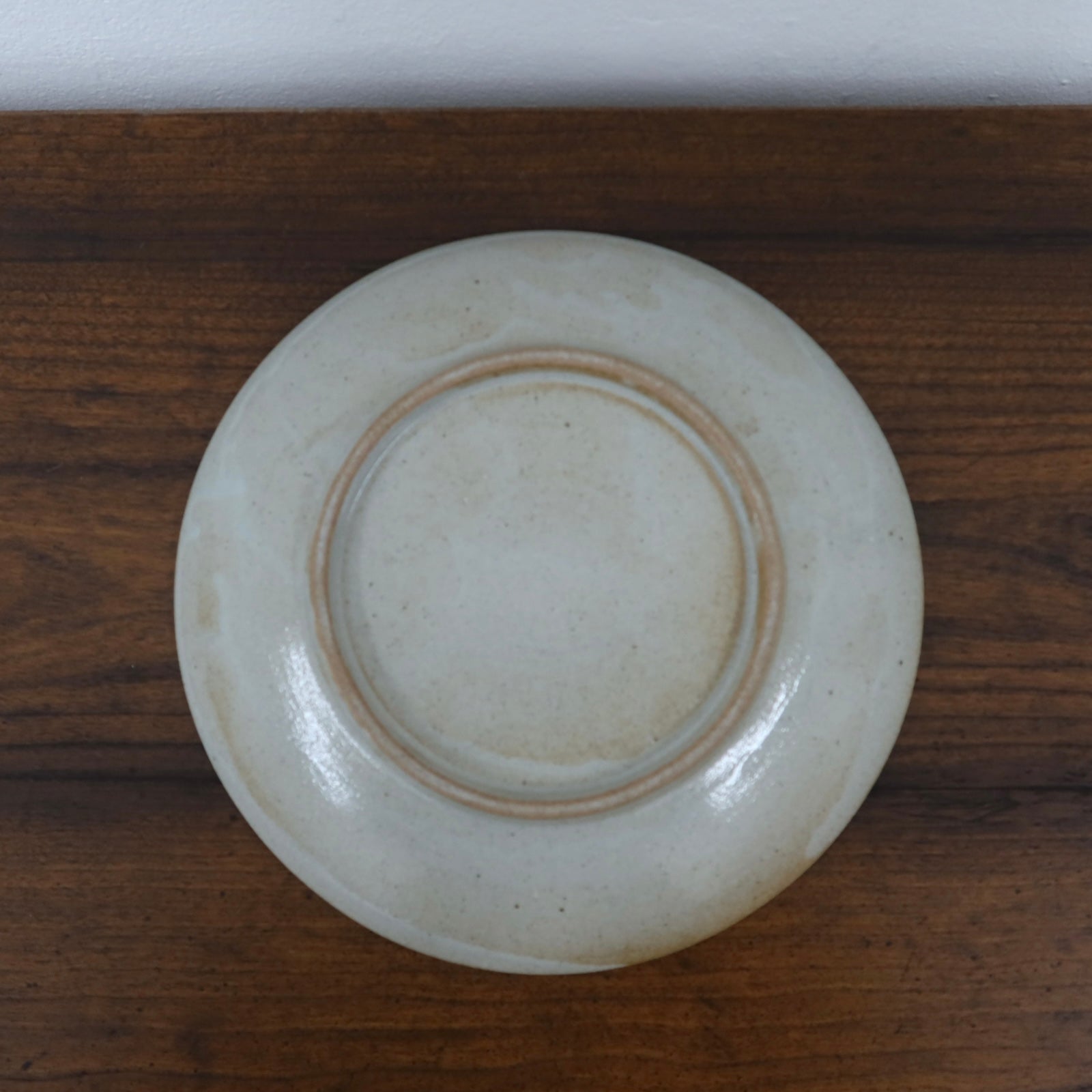 Korean Guiyal Buncheong Ceramic Moon Plate, 3 Sizes