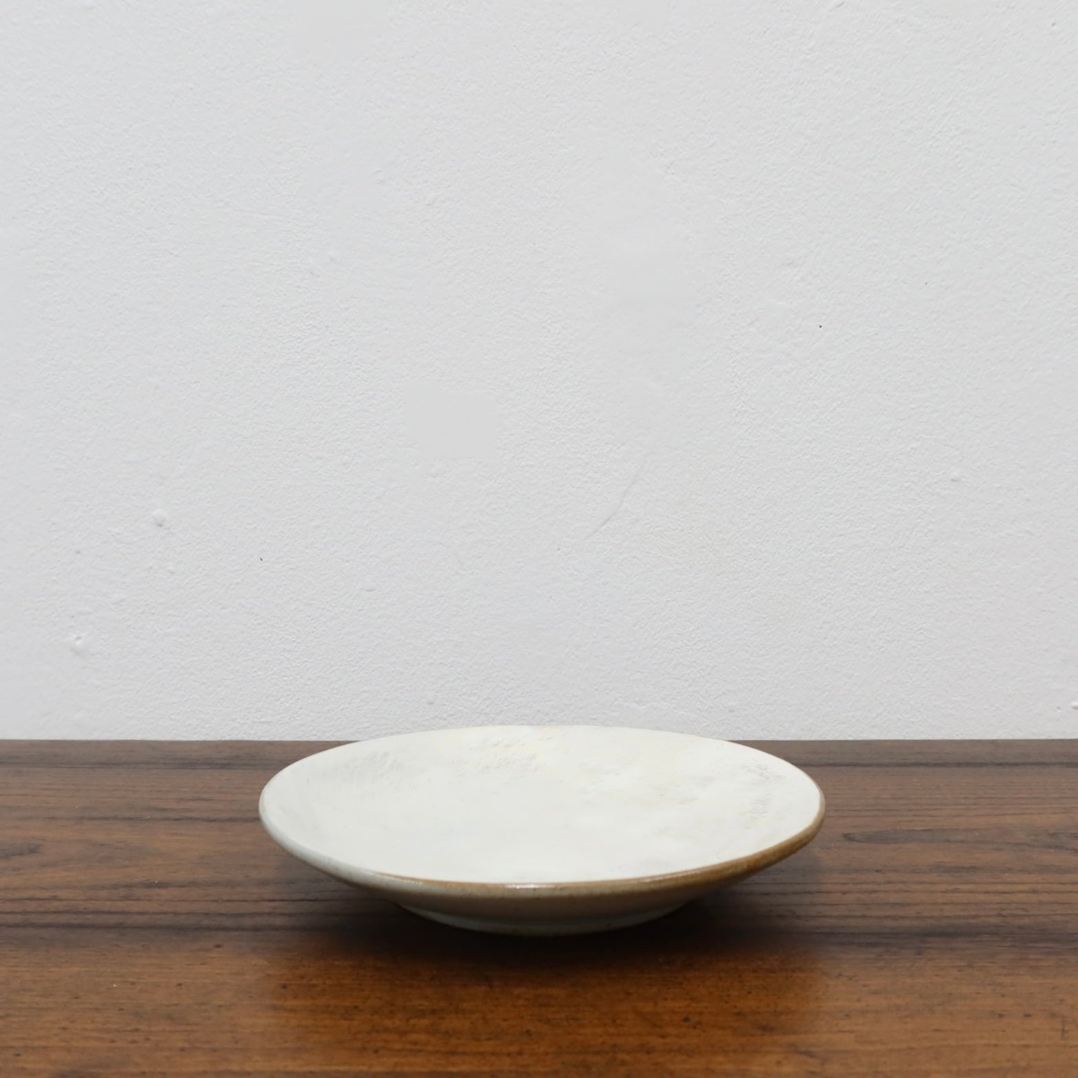 Korean Guiyal Buncheong Ceramic Moon Plate, 3 Sizes