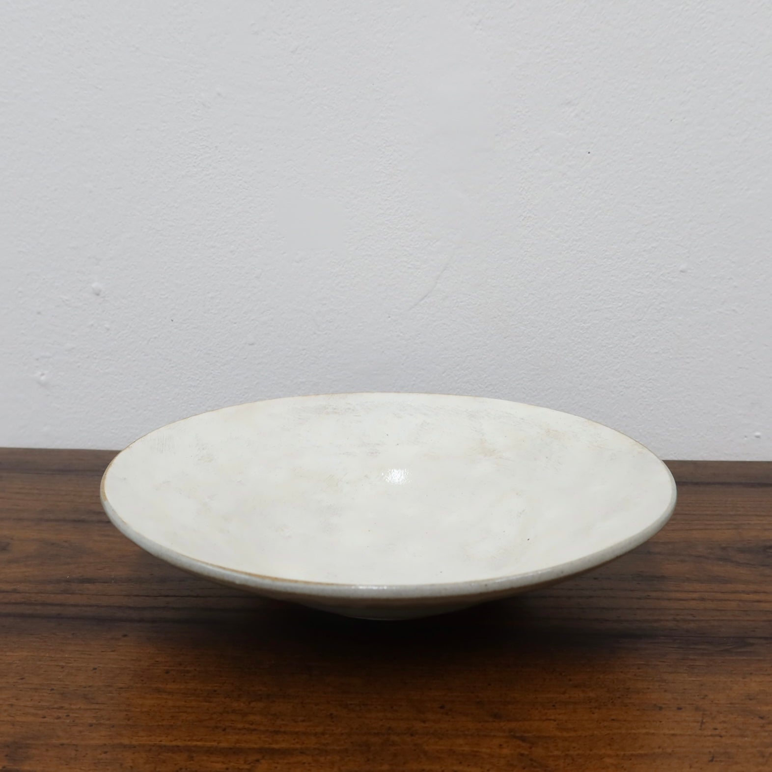 Korean Guiyal Buncheong Ceramic Moon Pasta Bowl