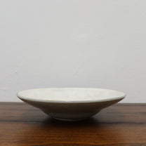 Korean Guiyal Buncheong Ceramic Moon Pasta Bowl