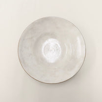 Korean Guiyal Buncheong Ceramic Moon Pasta Bowl
