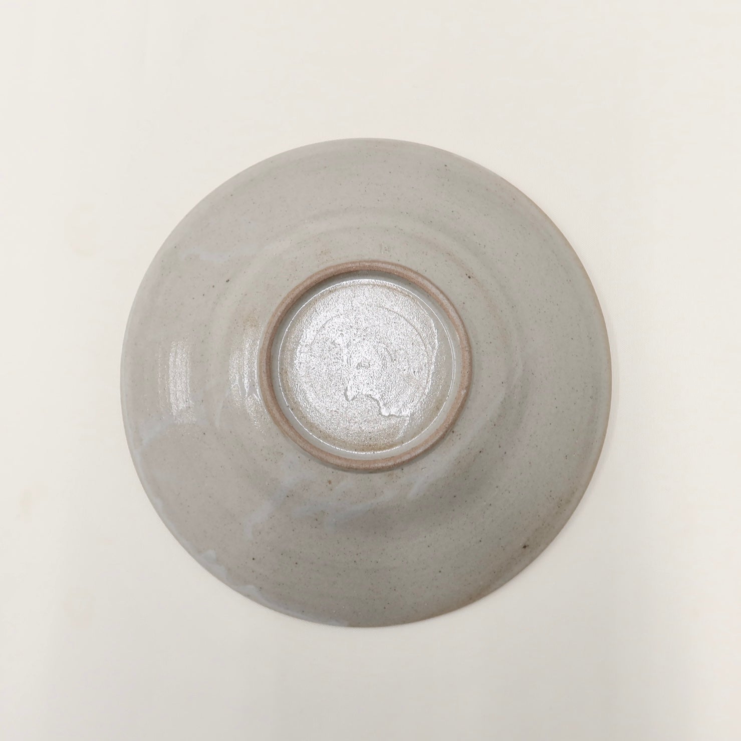 Korean Guiyal Buncheong Ceramic Moon Pasta Bowl