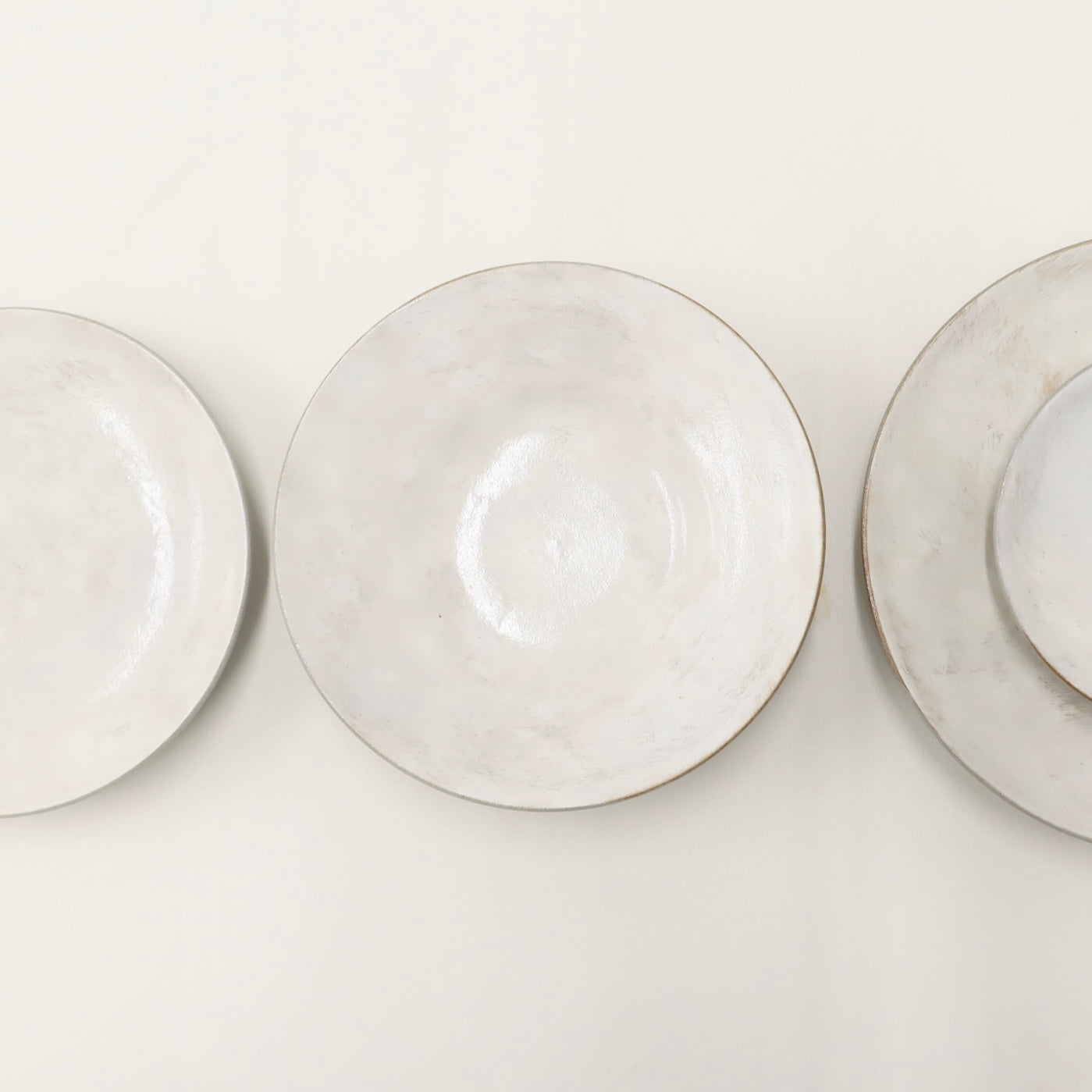 Korean Guiyal Buncheong Ceramic Moon Pasta Bowl
