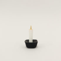 (back in stock) Japanese Daiyo Rice Bran White Candle Set, 10 Pcs