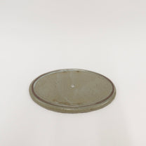 Korean Buncheong Oval Plate, Traditional Motif, 2 Colors