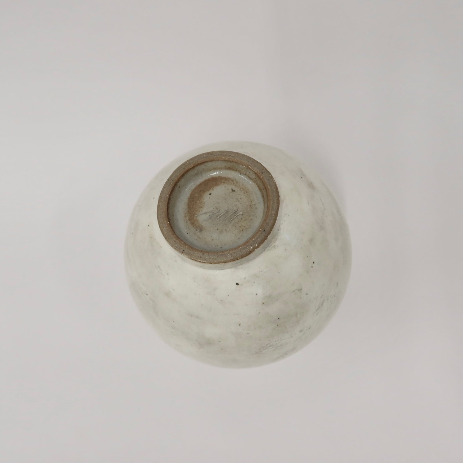 Korean Buncheong Moon Jar