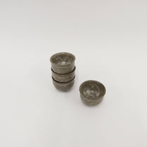 Japanese Shigaraki Tea Cup in Earthy Gray