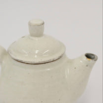 Korean Buncheong Teapot with Gold Kintsugi Detail