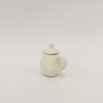 Korean Buncheong Teapot with Gold Kintsugi Detail