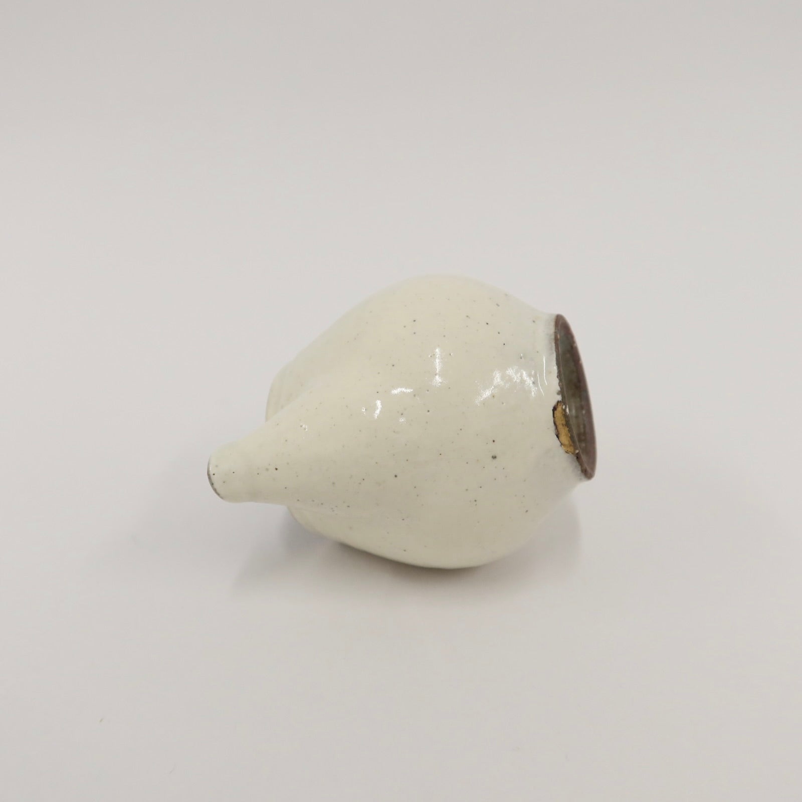 Korean Buncheong Teapot with Gold Kintsugi Detail