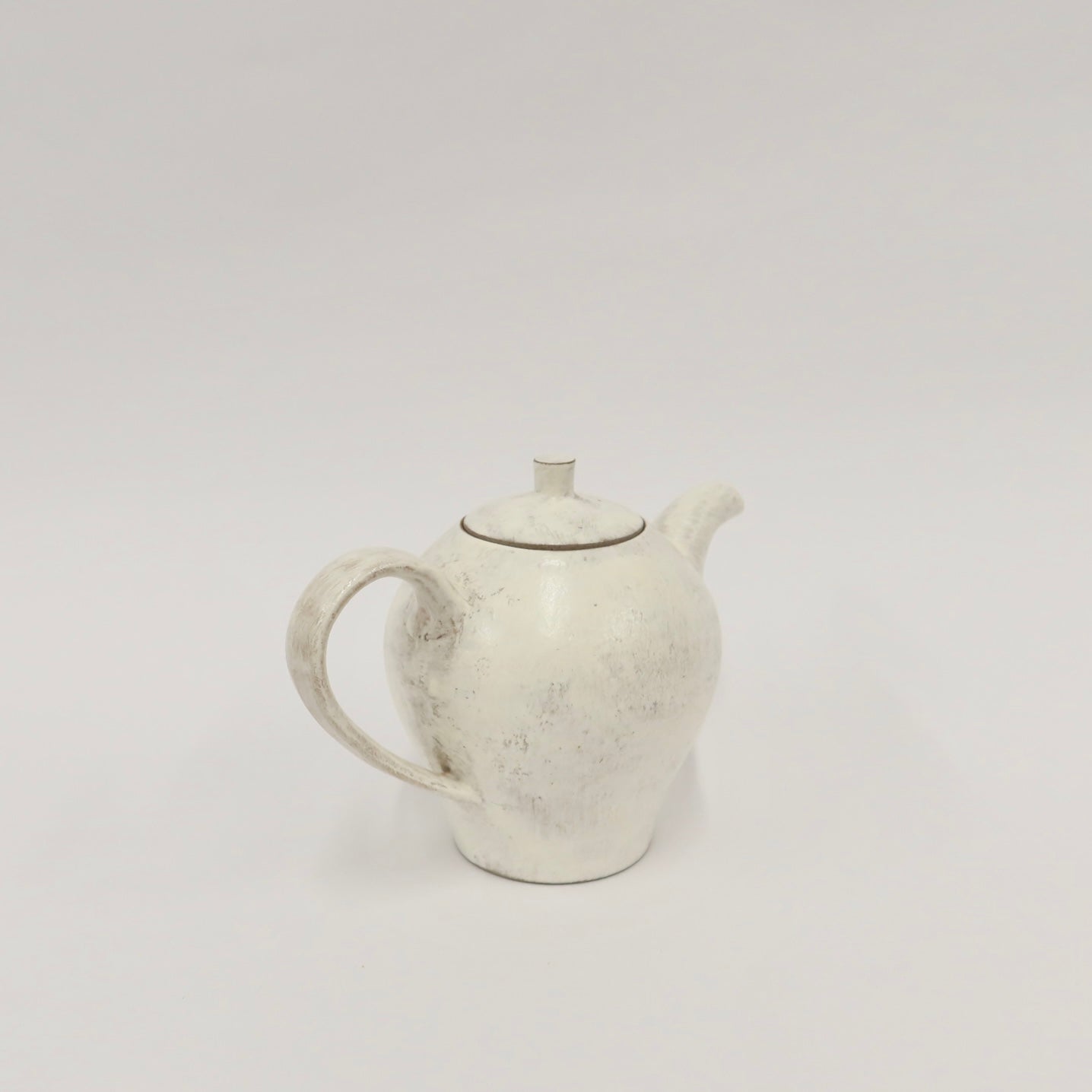 Korean Guiyal Buncheong Oblong Ceramic Teapot