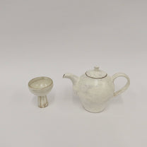 Korean Guiyal Buncheong Oblong Ceramic Teapot