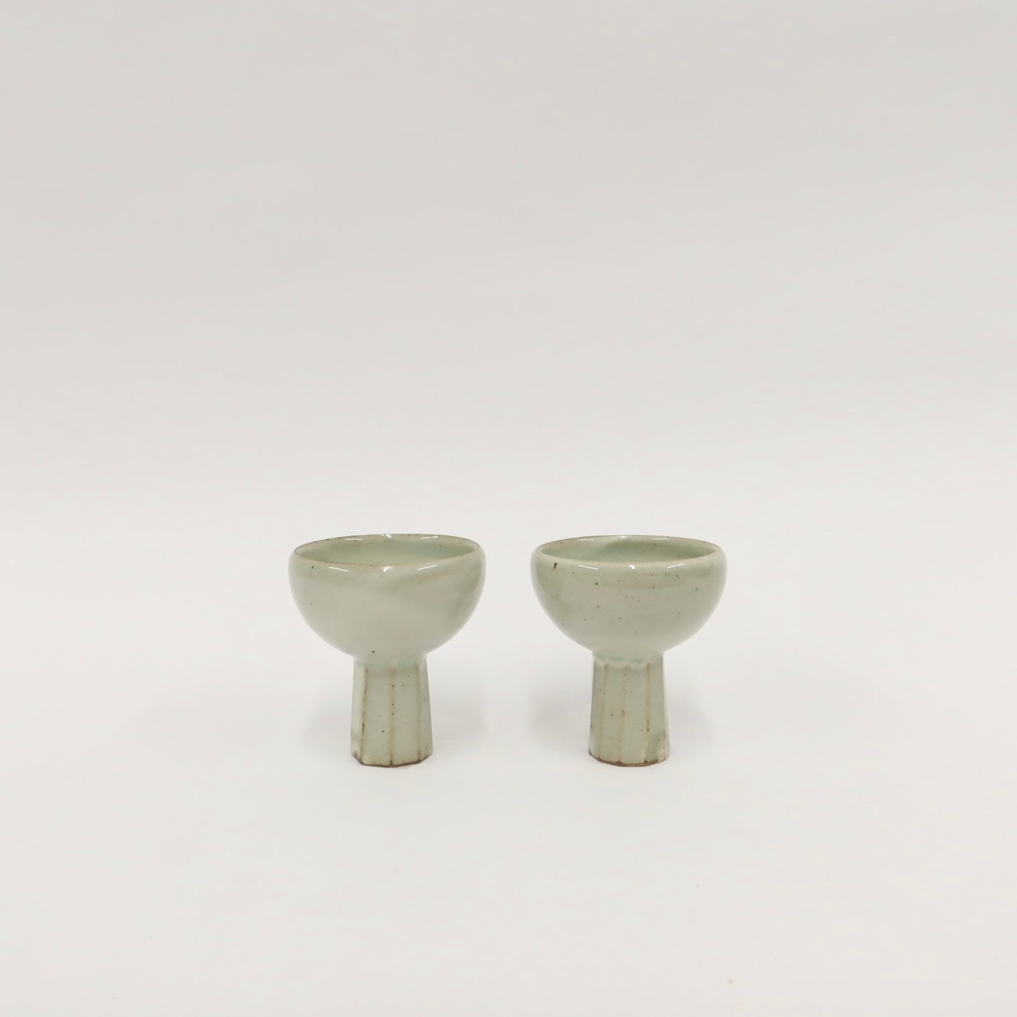 Korean Celadon High-Footed Masangbae Cup