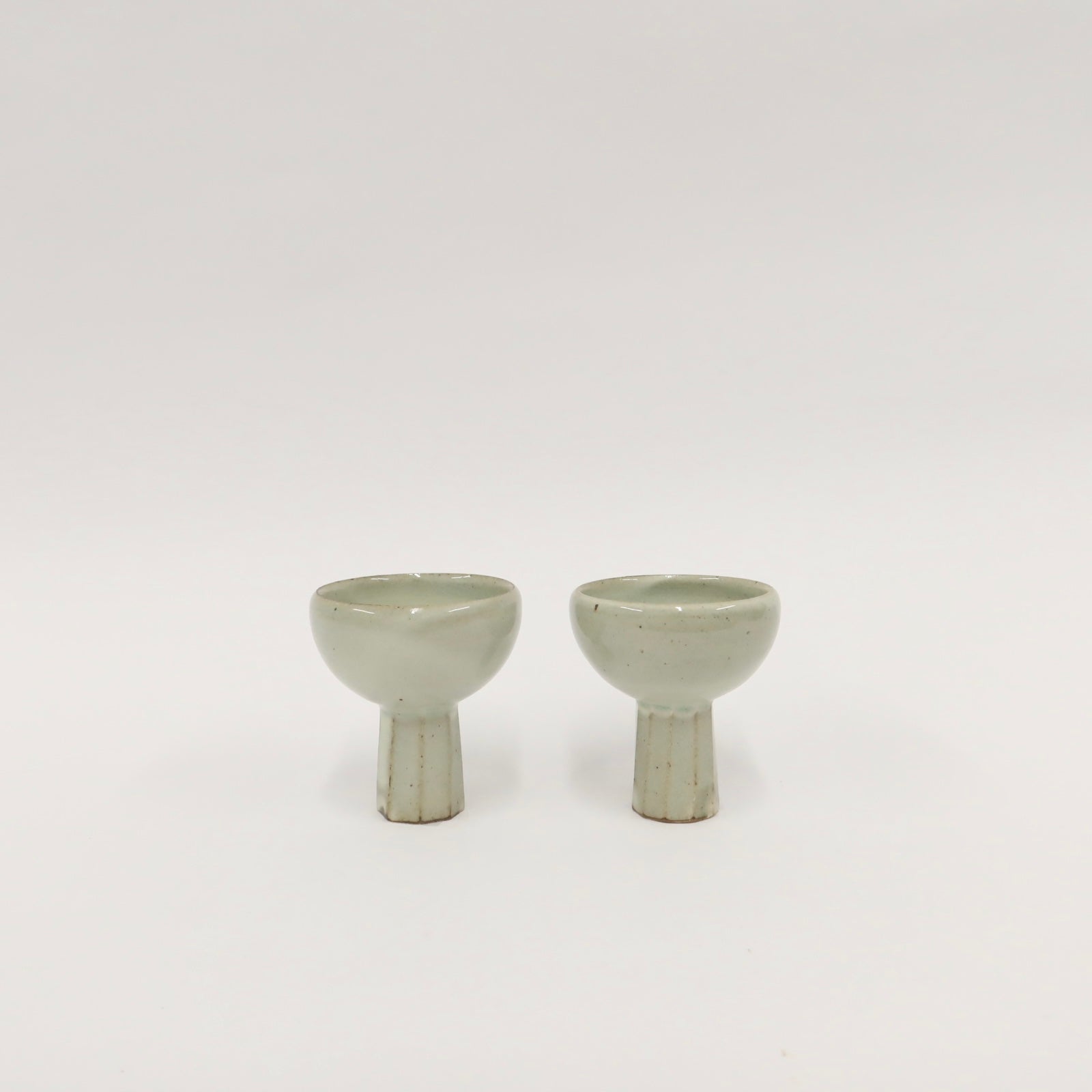 Korean Celadon High-Footed Masangbae Cup