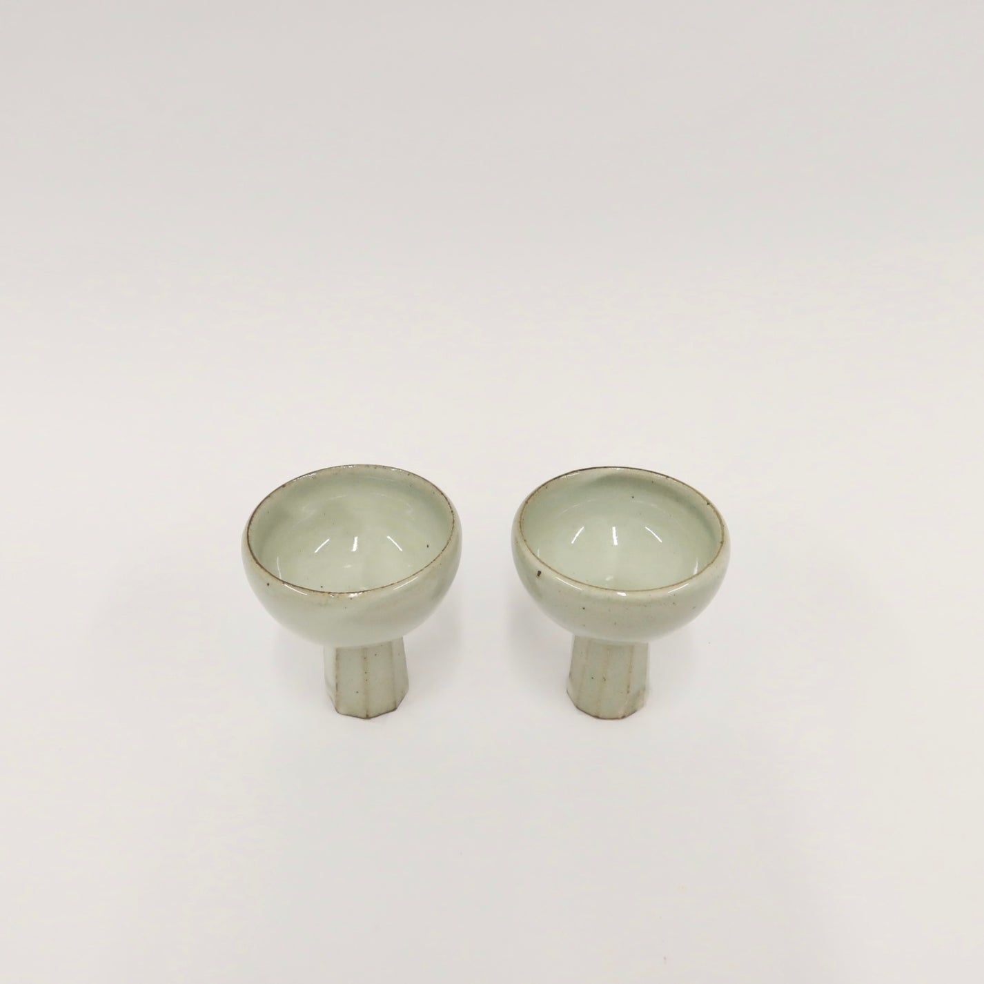 Korean Celadon High-Footed Masangbae Cup