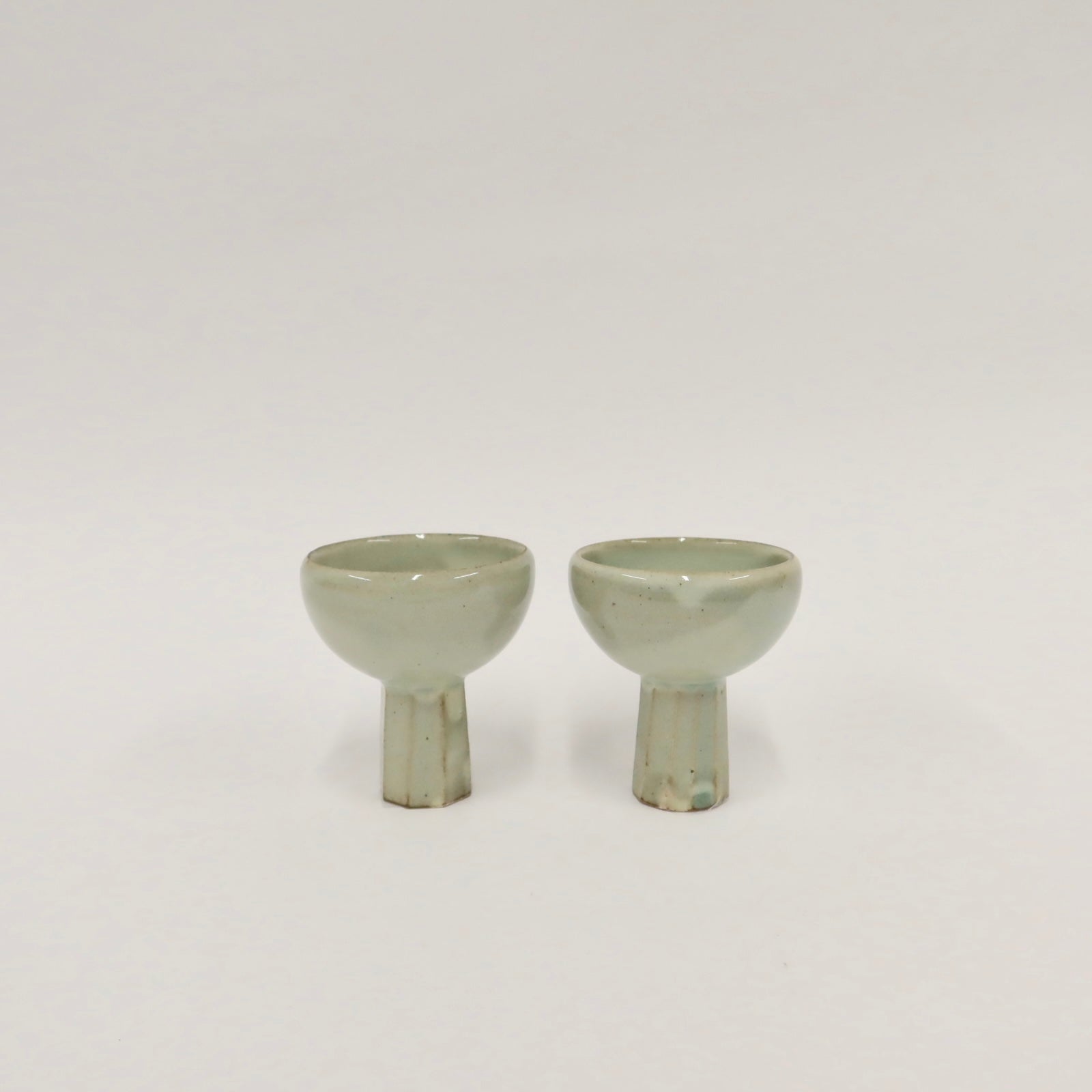 Korean Celadon High-Footed Masangbae Cup