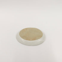 Korean Entwined Grass and Bellflower Ceramic Round Plate