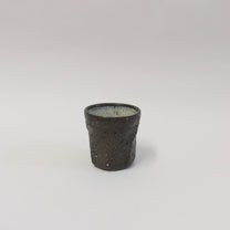 Japanese Shigaraki Ceramic Mug in Earthy Black