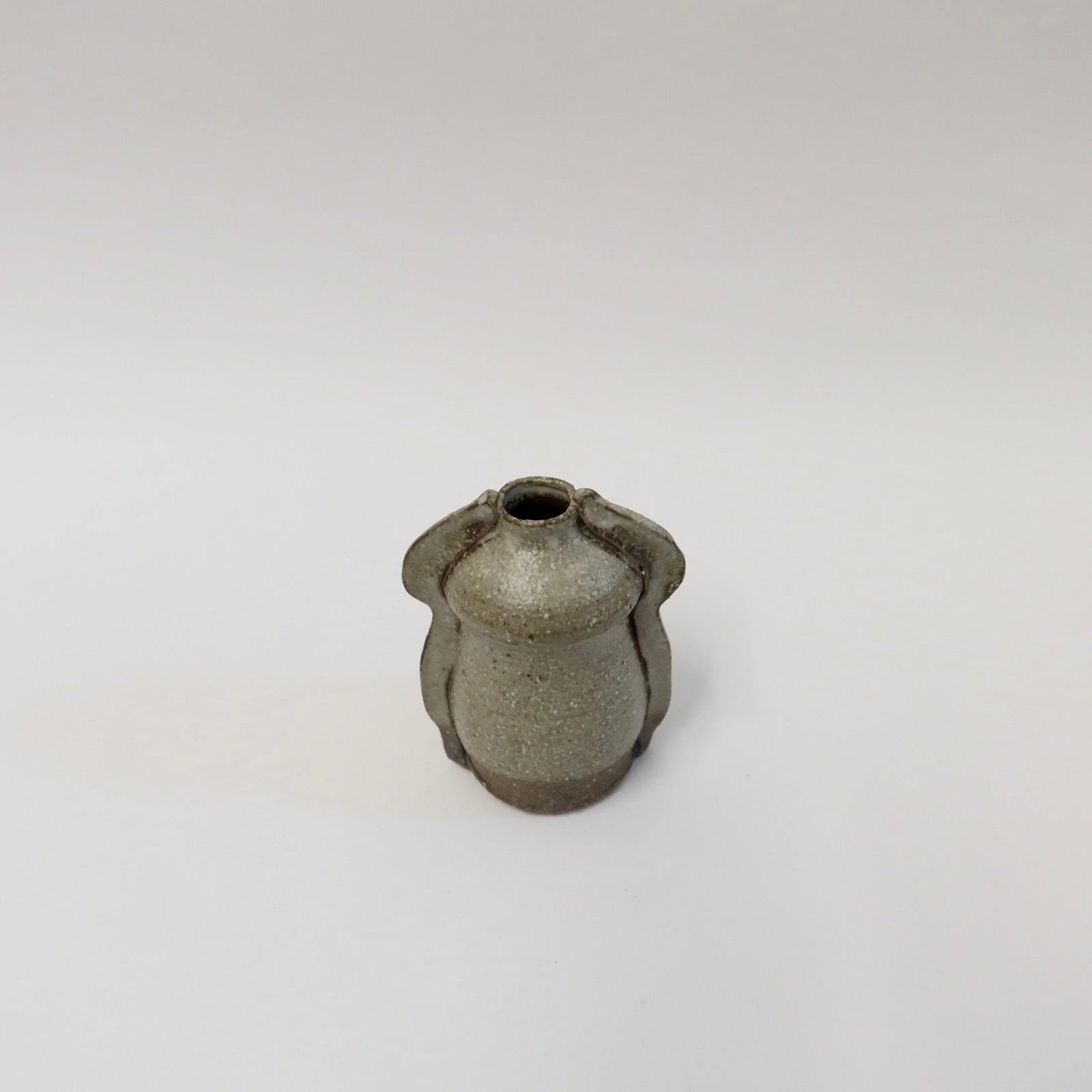 Japanese Shigaraki Ceramic Mini Vase