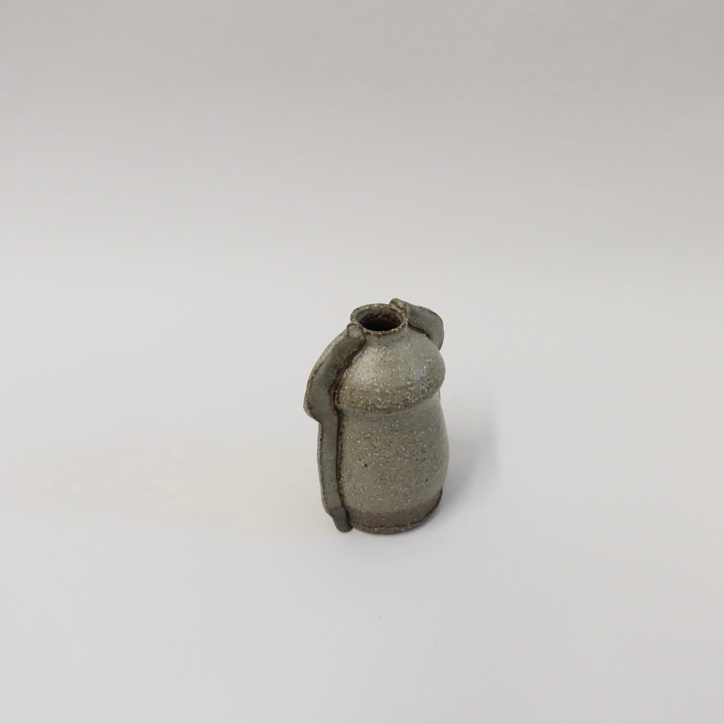 Japanese Shigaraki Ceramic Mini Vase