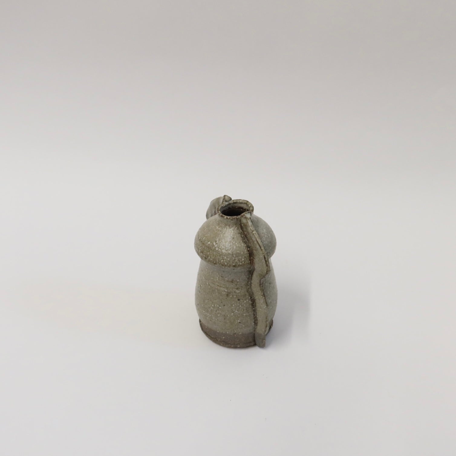 Japanese Shigaraki Ceramic Mini Vase