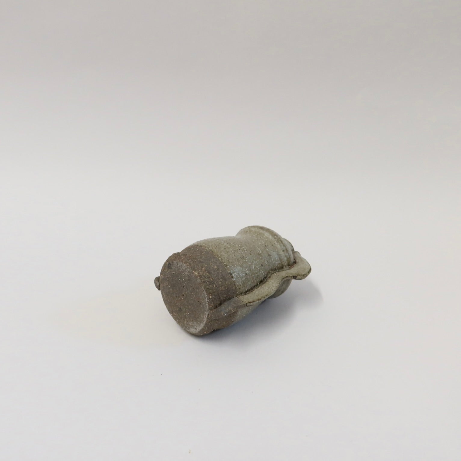 Japanese Shigaraki Ceramic Mini Vase