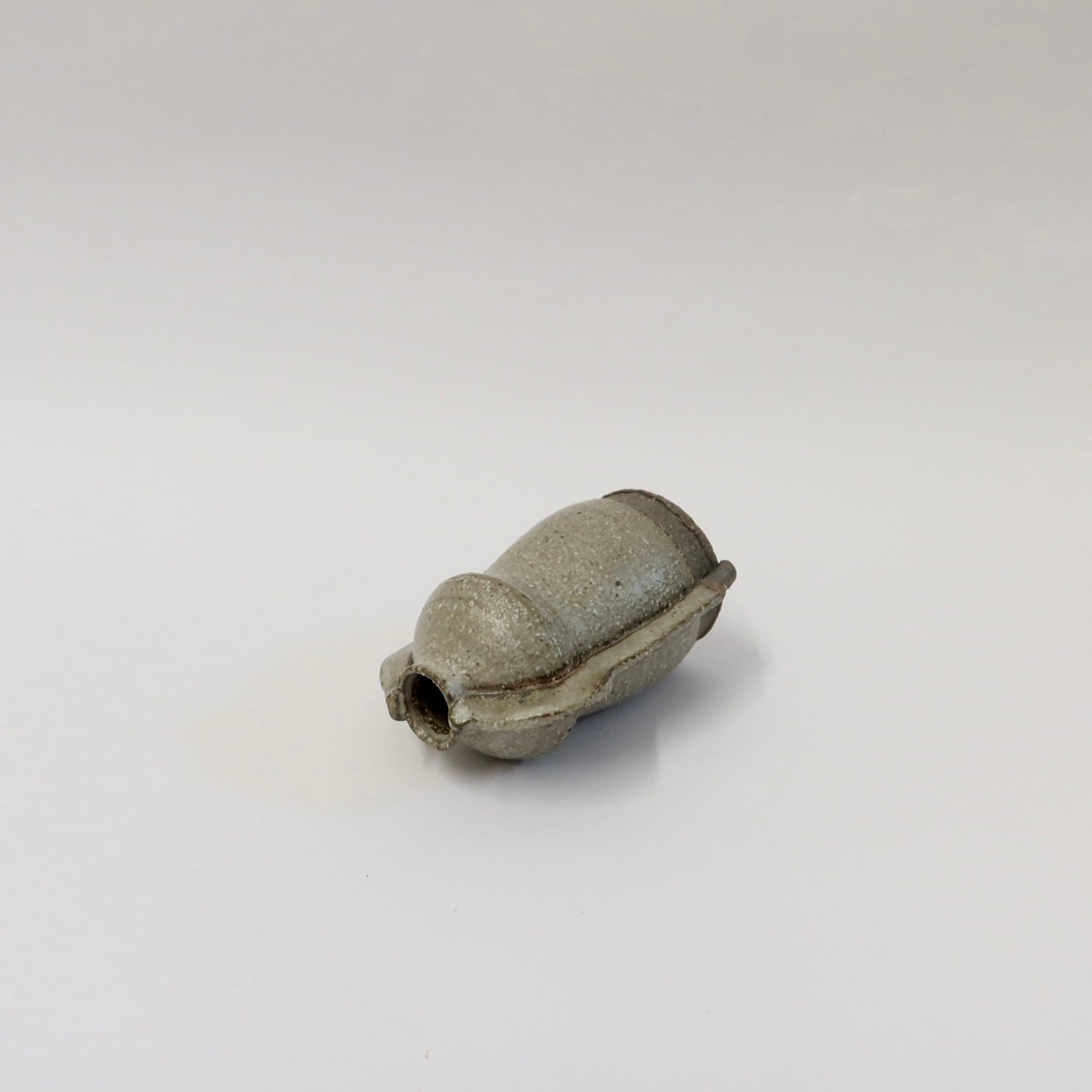 Japanese Shigaraki Ceramic Mini Vase