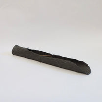 Black Clay Ceramic Branch Incense Holder