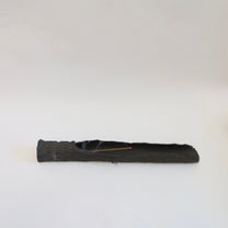 Black Clay Ceramic Branch Incense Holder