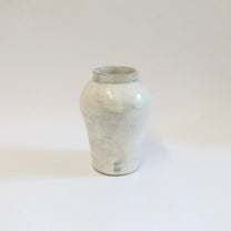Korean Buncheong Long Hangari Vase, H 5.5"