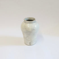 Korean Buncheong Long Hangari Vase, H 5.5"