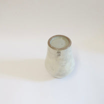 Korean Buncheong Long Hangari Vase, H 5.5"