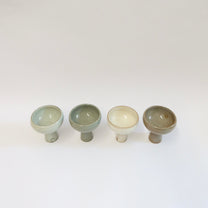 Korean Buncheong Masangbae Cup, 4 Colors