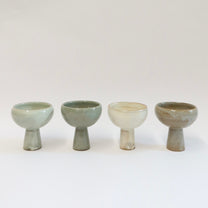 Korean Buncheong Masangbae Cup, 4 Colors
