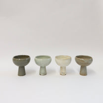 Korean Buncheong Masangbae Cup, 4 Colors