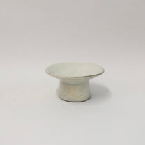 Korean Buncheong Ceramic Round Plate, S