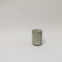Korean Buncheong Ceramic Cup, Open Field Scenery