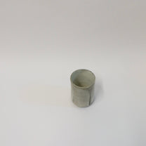 Korean Buncheong Ceramic Cup, Open Field Scenery