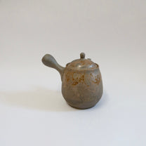 Japanese Tokoname Mogake Kyusu Tea Pot