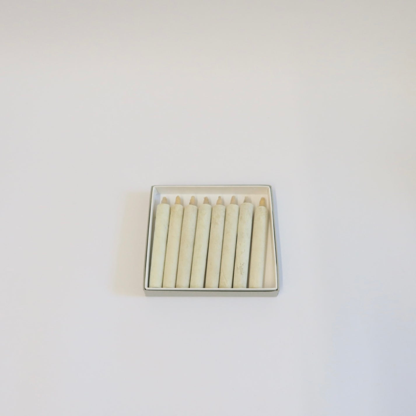 Japanese Sumac Wax Candle White, No.1
