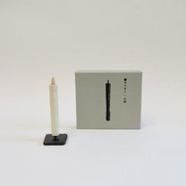 Japanese Sumac Wax Candle White, No.1