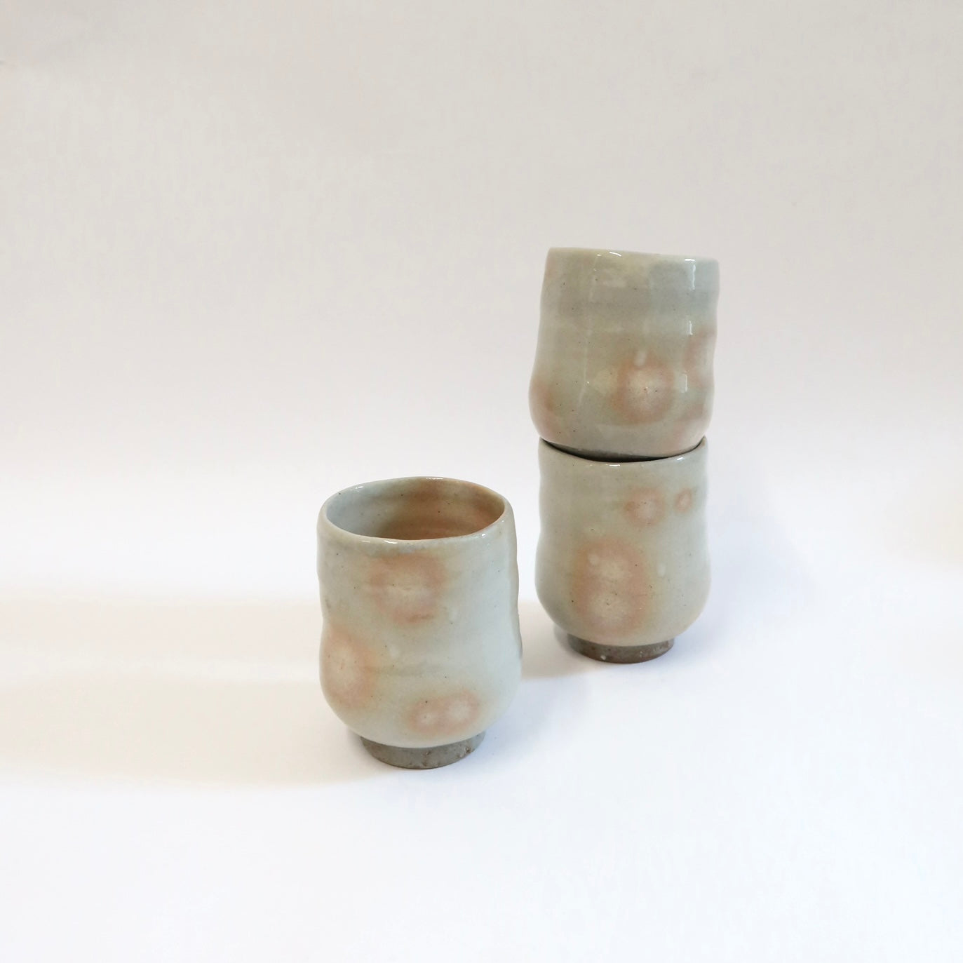 Japanese Gohonde (御本手) Yunomi Tea Cup