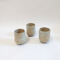 Japanese Gohonde (御本手) Yunomi Tea Cup