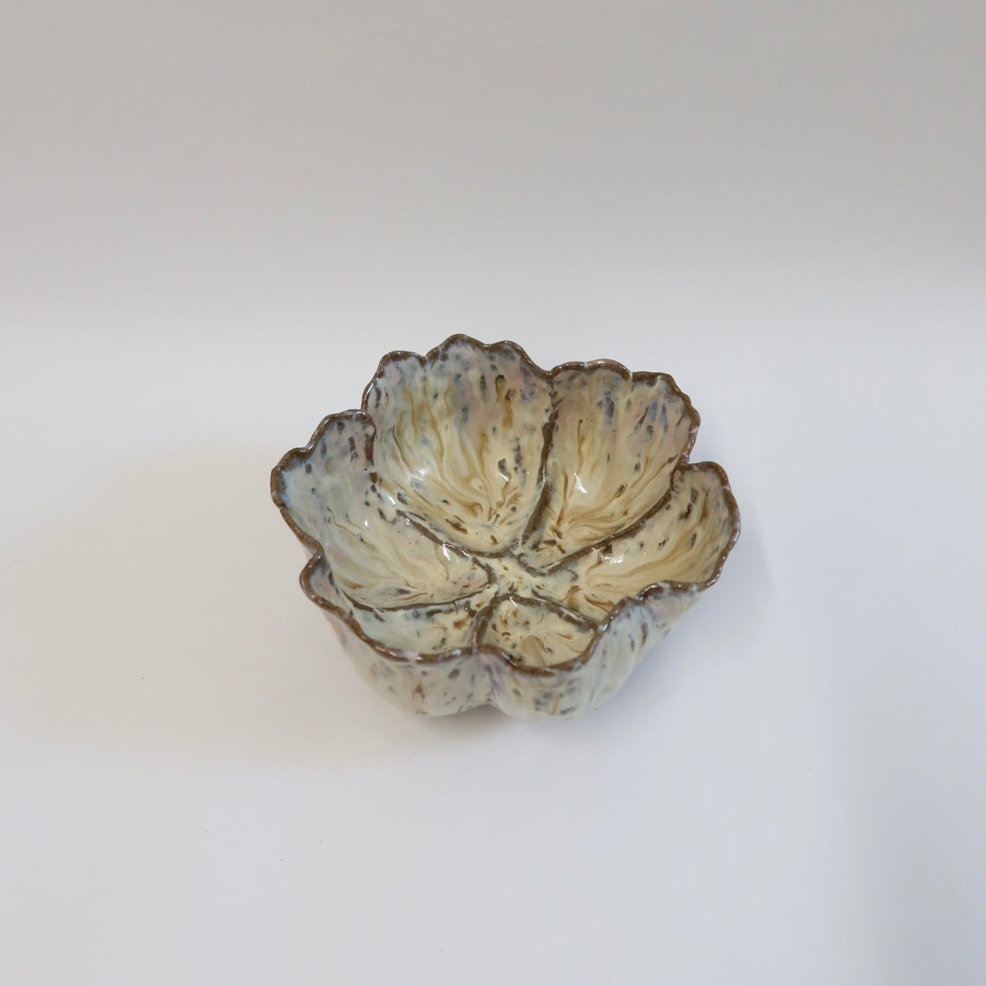 Travel edition: Danish Sculptural Six-Petal Bowl