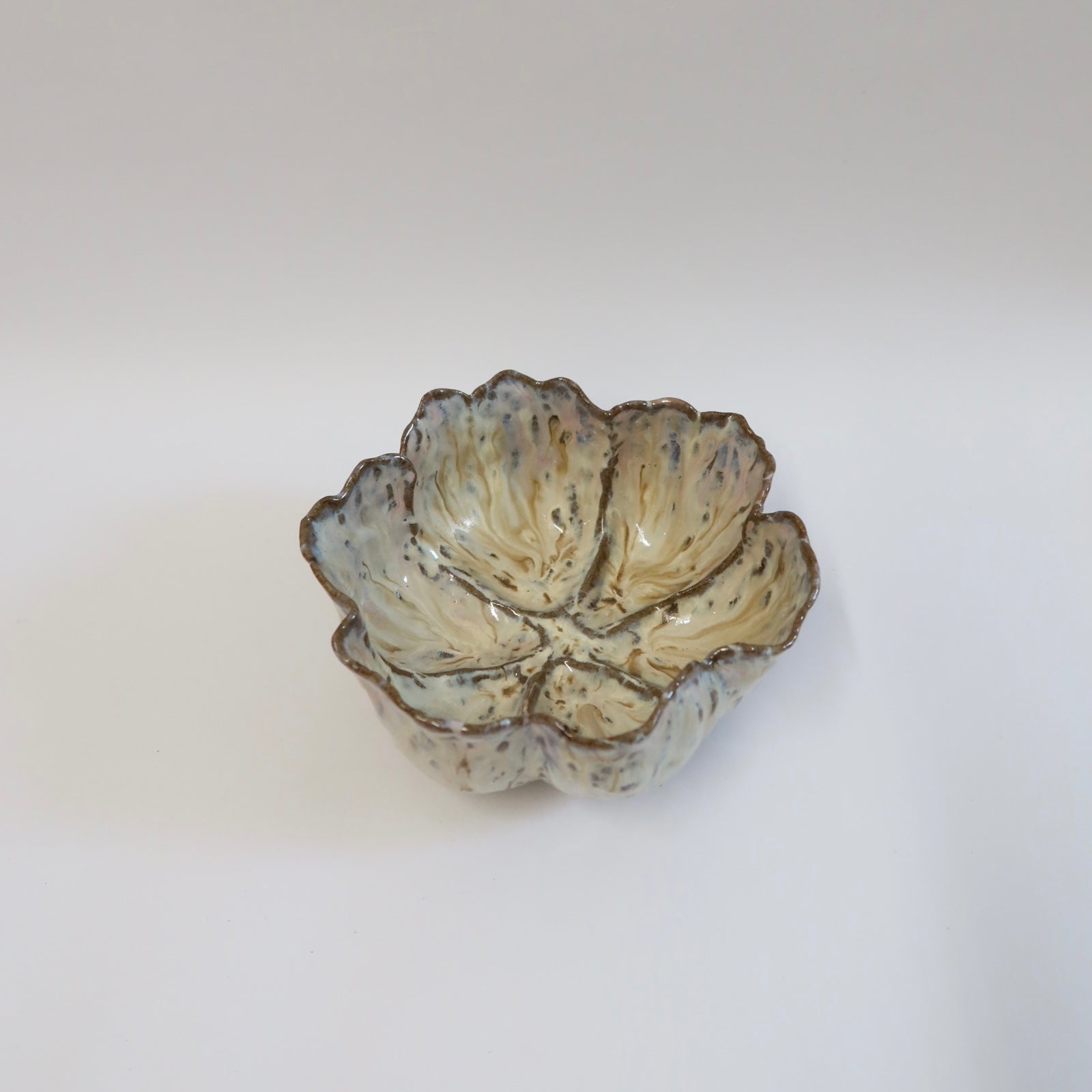 Travel edition: Danish Sculptural Six-Petal Bowl