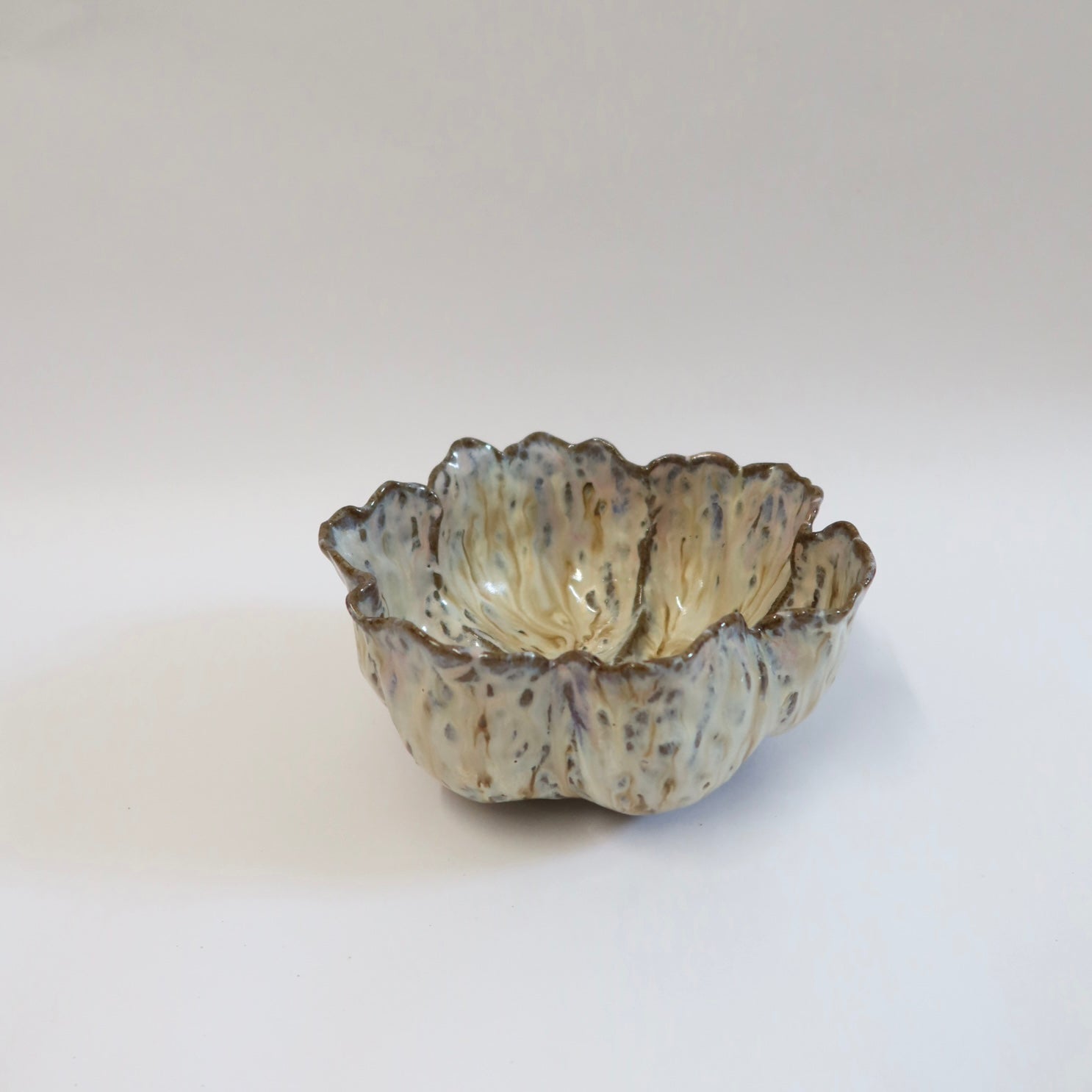 Travel edition: Danish Sculptural Six-Petal Bowl