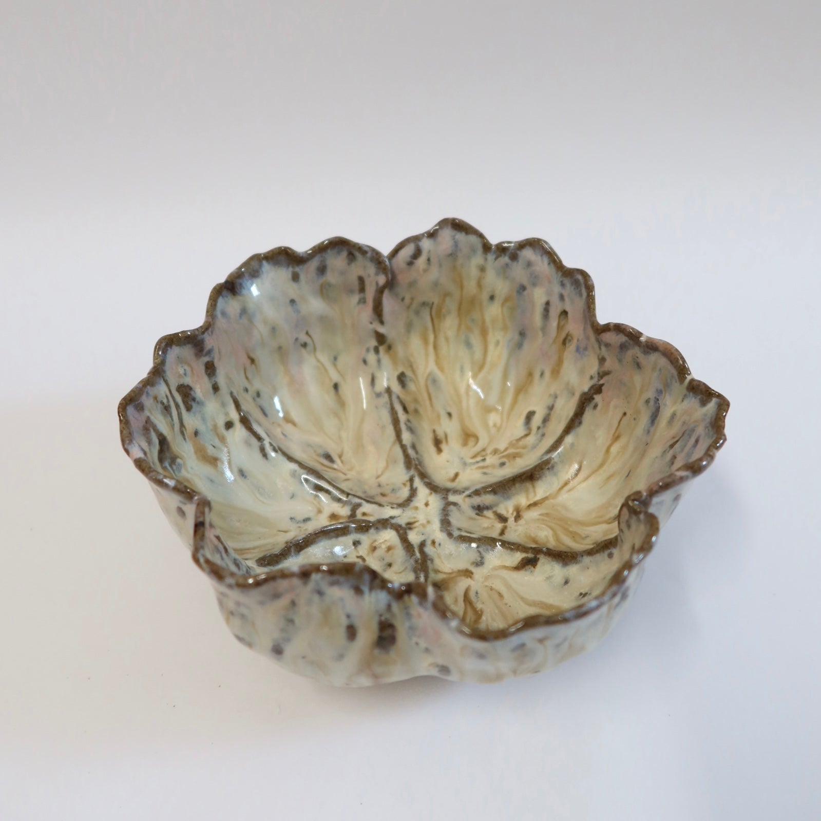 Travel edition: Danish Sculptural Six-Petal Bowl