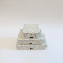 Korean Ceramic Stackable High-Footed Plate, 3 Sizes
